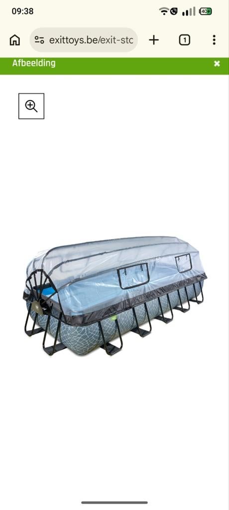 Zwembad exit stone met koepel, Tuin en Terras, Zwembaden, Ophalen