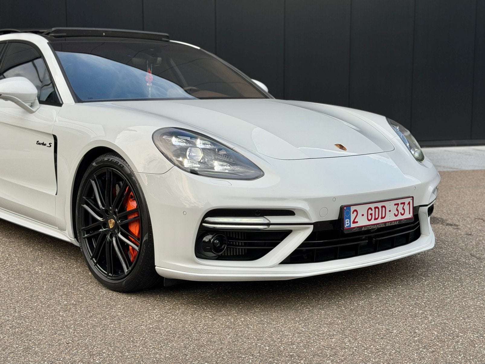Porsche Panamera Turbo S E-Hybrid V8 4.0i 680PK Full Optie, Auto's, Porsche, Automaat, Euro 6, Bruin, Alcantara