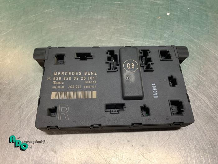 Module verrouillage central des portes d'un Mercedes Vito (V, 3 mois de garantie, Utilisé, -, -