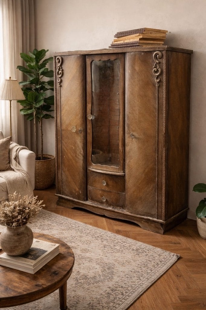 Armoire, Ophalen, Gebruikt