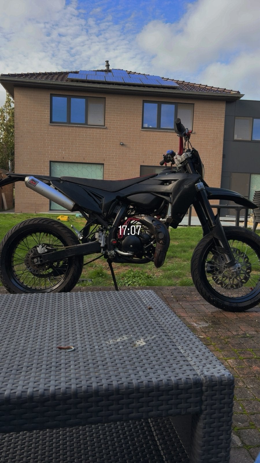 Uitlaat sherco gezocht, Fietsen en Brommers, Ophalen, Zo goed als nieuw