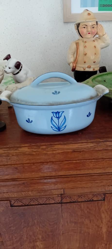 Oud gietijzeren pannetje, Ophalen of Verzenden
