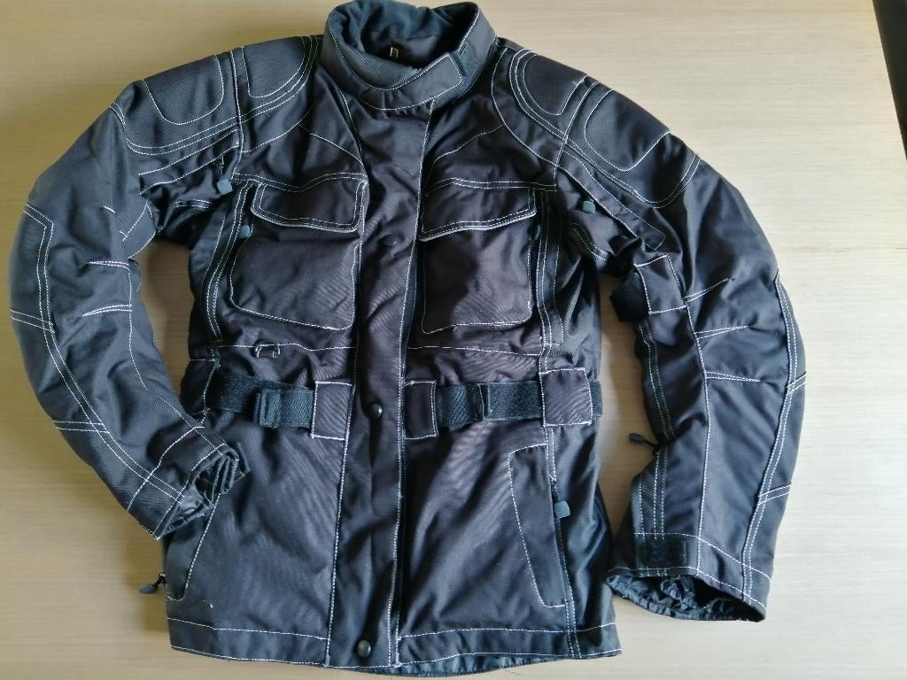 Motojas dame maat EU 36/38, Motoren, Ophalen, Tweedehands, Dames, Jas | textiel