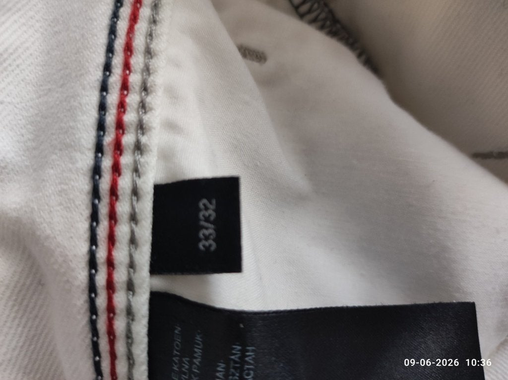 Lange witte broek, Kleding | Heren, Ophalen of Verzenden, Zo goed als nieuw