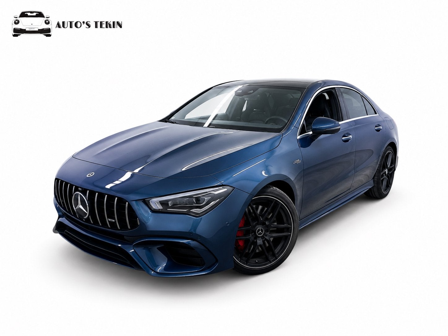 Mercedes CLA 45 S AMG 4MATIC+ *421 pk* | Met Garantie |, Auto's, Automaat, 4 cilinders, Blauw, Bedrijf