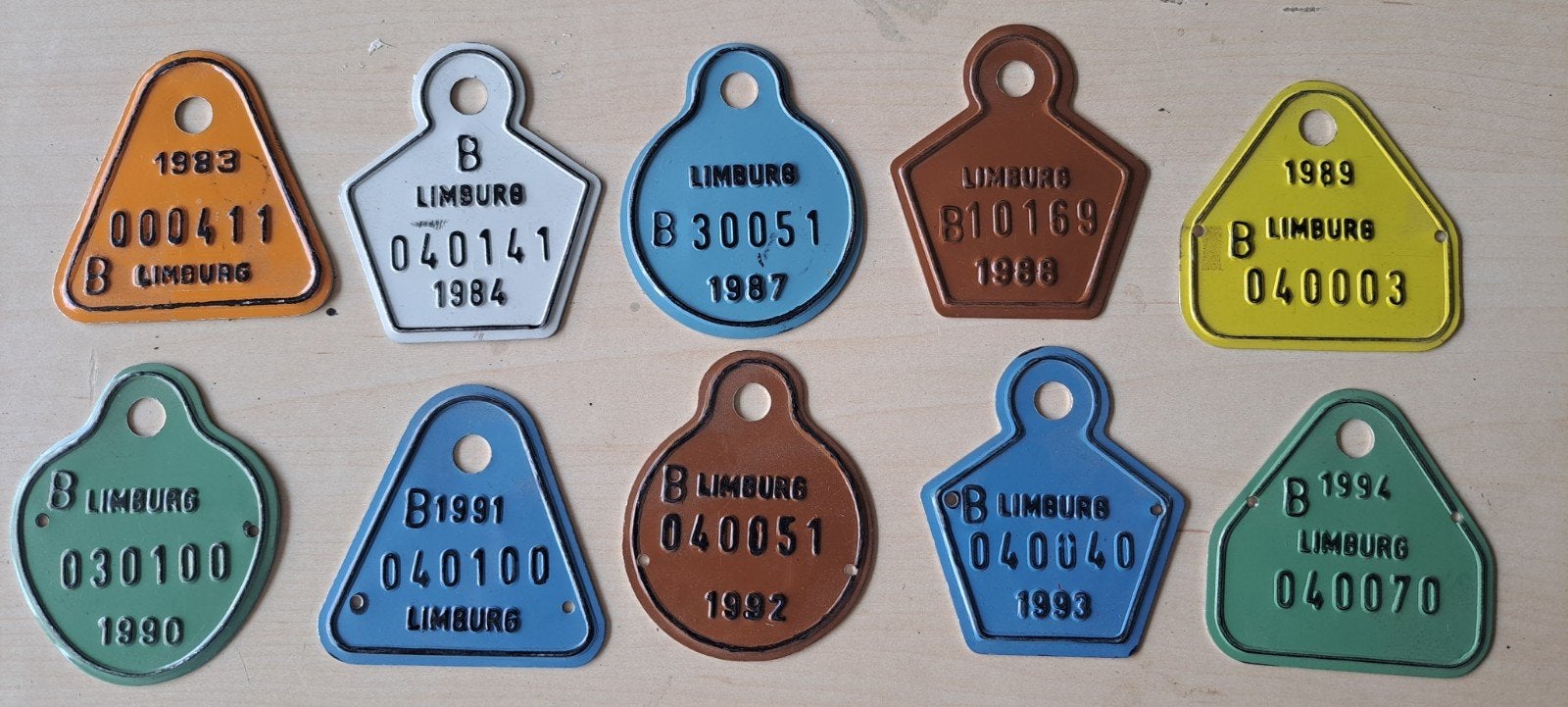 plaques taxes bateaux Limbourg, Envoi