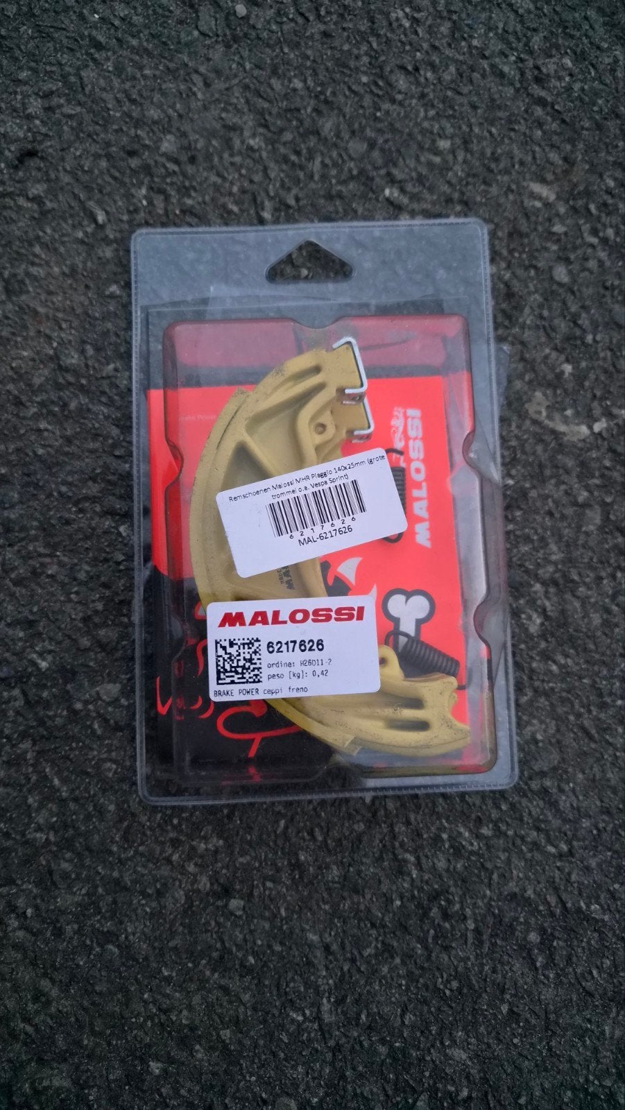 Remschoenen Malossi MHR Piaggio 140x25mm, Ophalen of Verzenden