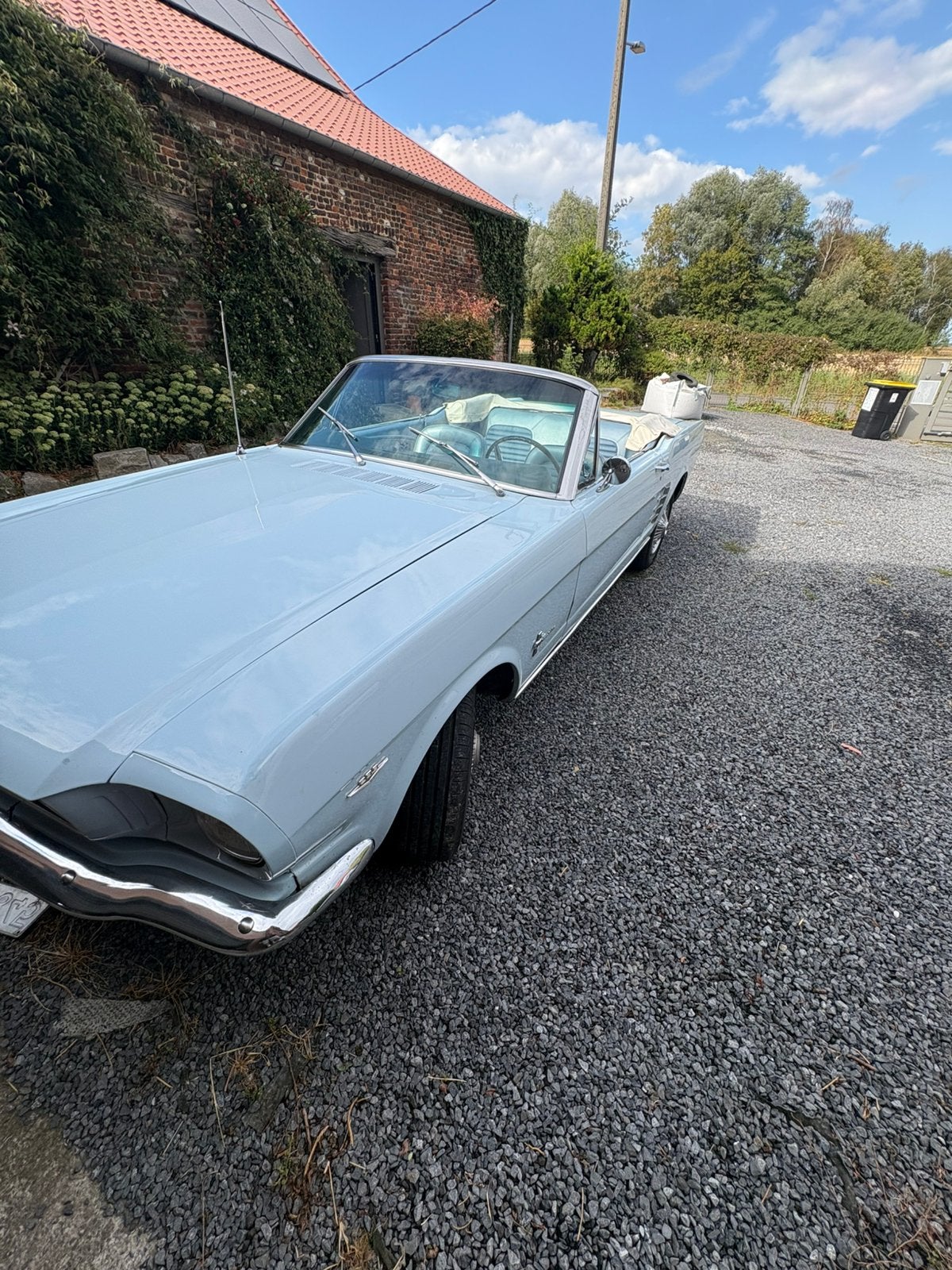 Ford mustang 1966 cabriolet, Auto's, Cabriolet, Elektrisch, Particulier, Ford