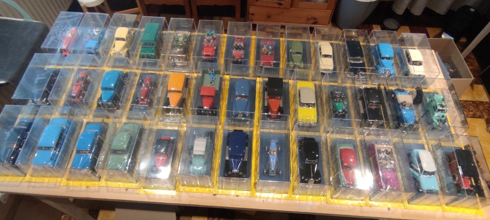 Collection complète véhicules Tintin 1:24, Collections, Enlèvement ou Envoi