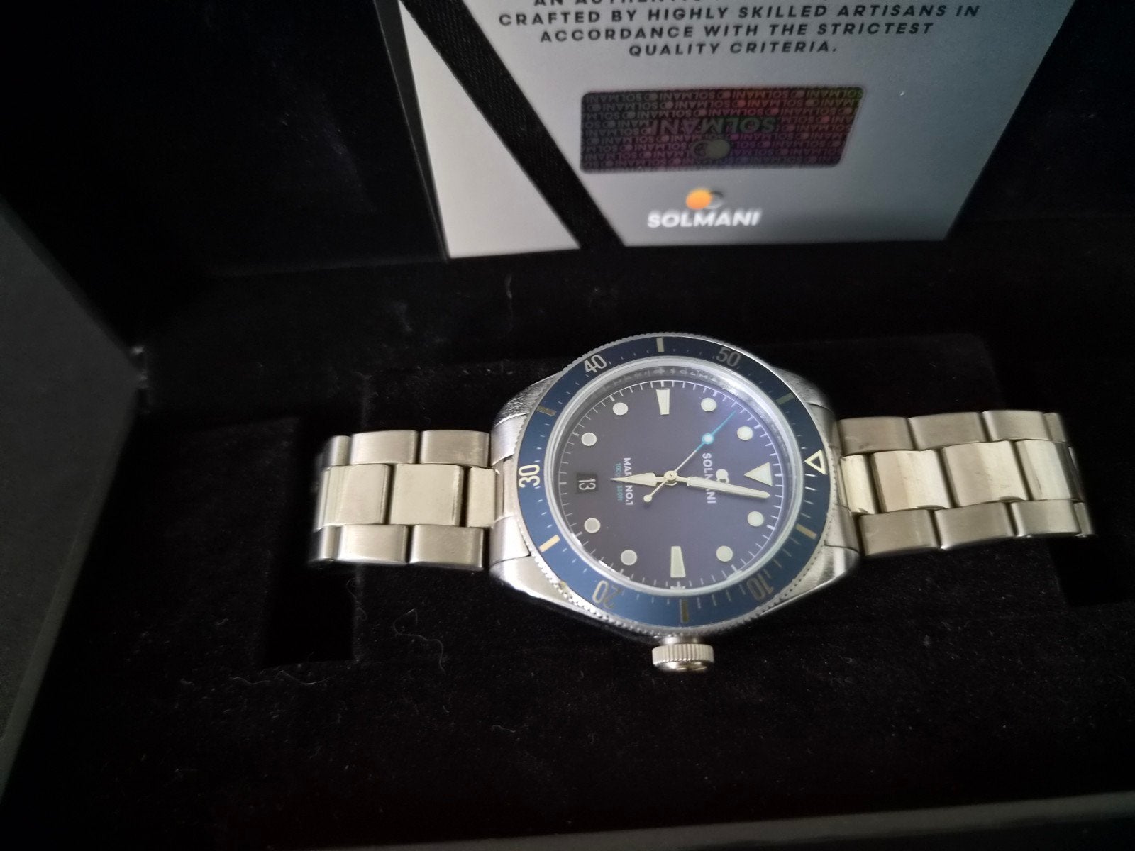 Mare No.1

diver - 42 mm - 4DSUASS, Handtassen en Accessoires, Horloges | Dames, Ophalen