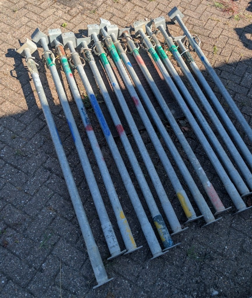 Stutten schoren stempels, Enlèvement