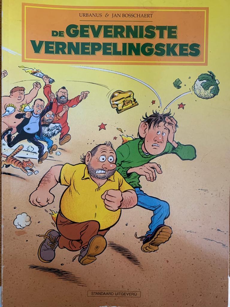 Lot strips 5st De Geverniste Vernepelingskes, Boeken, Stripverhalen, Meerdere stripboeken, Ophalen of Verzenden, Gelezen