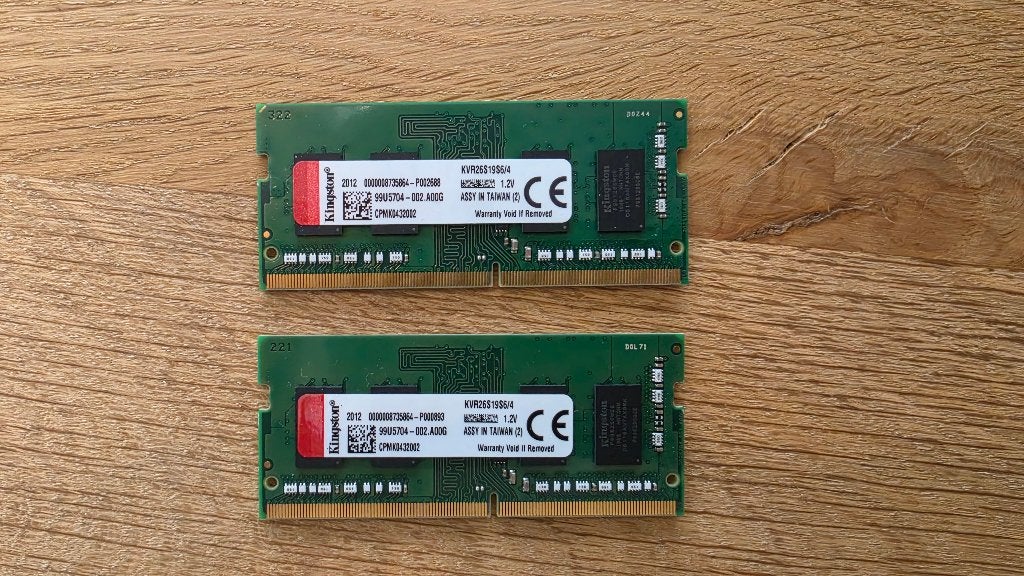Kingston 8 GB RAM – 2x4 GB DDR4-2666 SO-DIMM, Enlèvement ou Envoi, DDR4, 8 GB, Utilisé