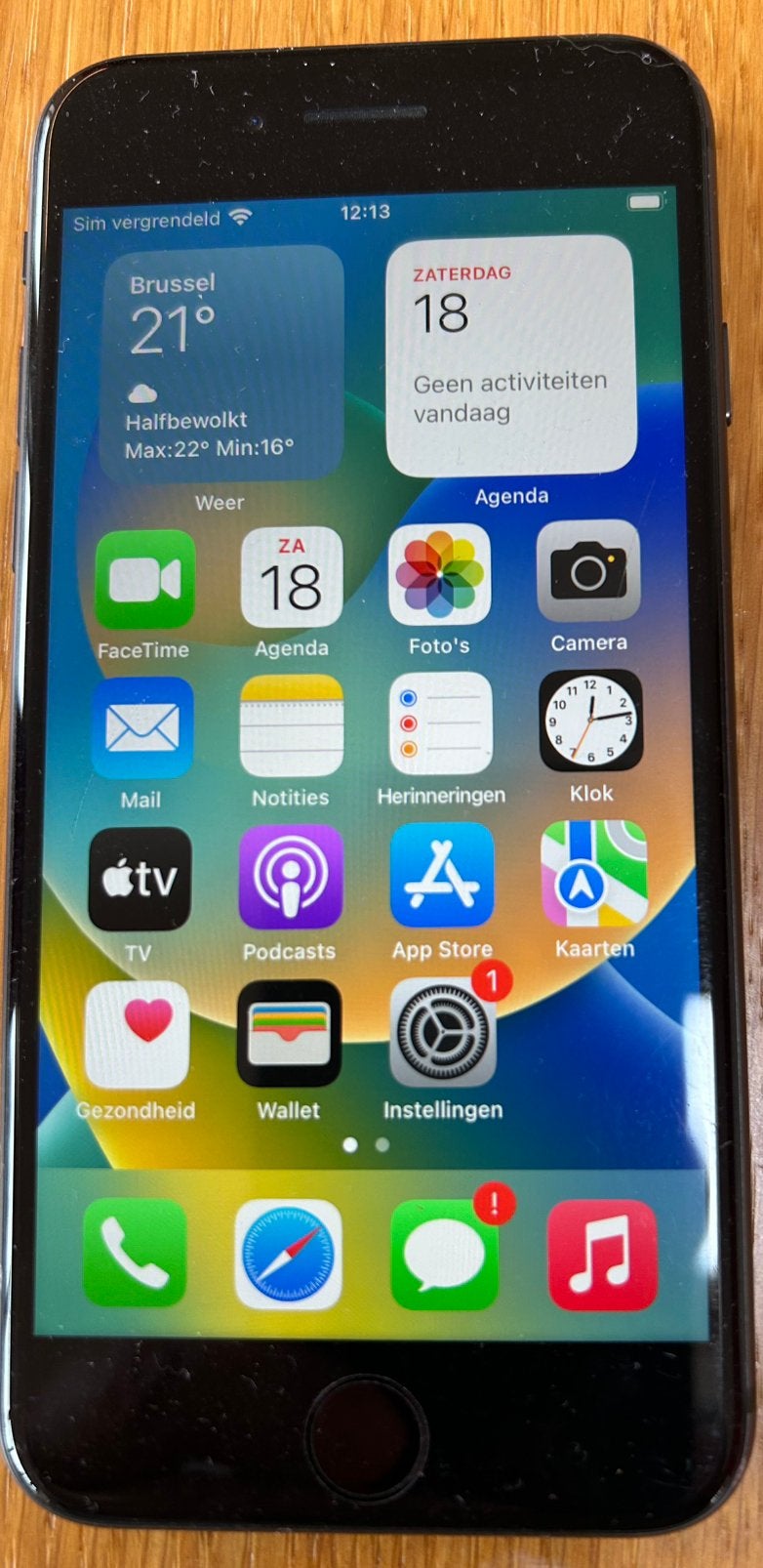 Iphone 8 64GB, Telecommunicatie, Mobiele telefoons | Apple iPhone, 80 %, Gebruikt, Zwart, Ophalen of Verzenden
