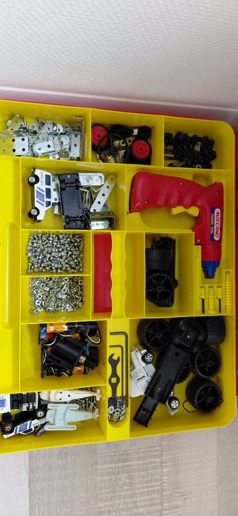 Mecano super constructie koffer, Kinderen en Baby's, Ophalen, Zo goed als nieuw, Overige merken