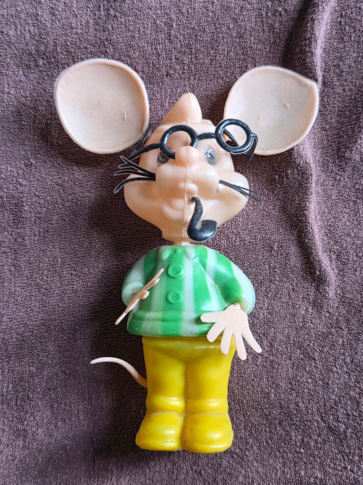 figurine vintage en plastique de Topo Gigio t des années 60, Enlèvement ou Envoi