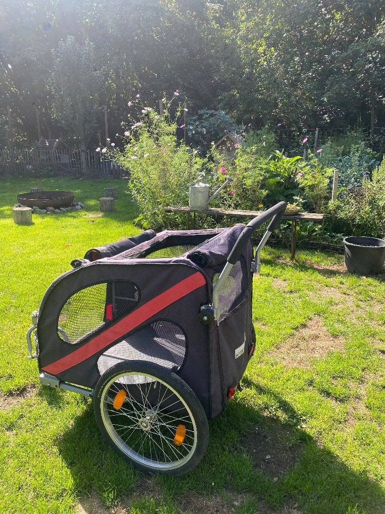 Honden wandel/fietskar, Ophalen, Gebruikt, Hondenbuggy
