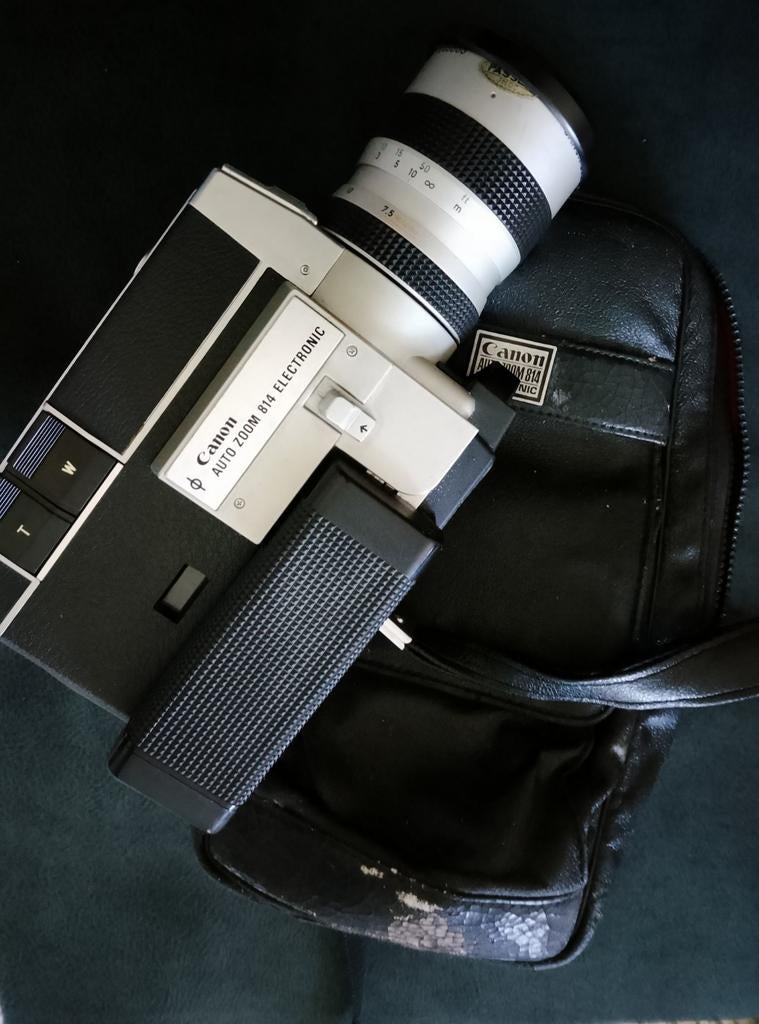 Canon Auto Zoom 814 Electronic Super8 8mm Movie Camera Japan, Enlèvement ou Envoi, 8 mm, Caméra