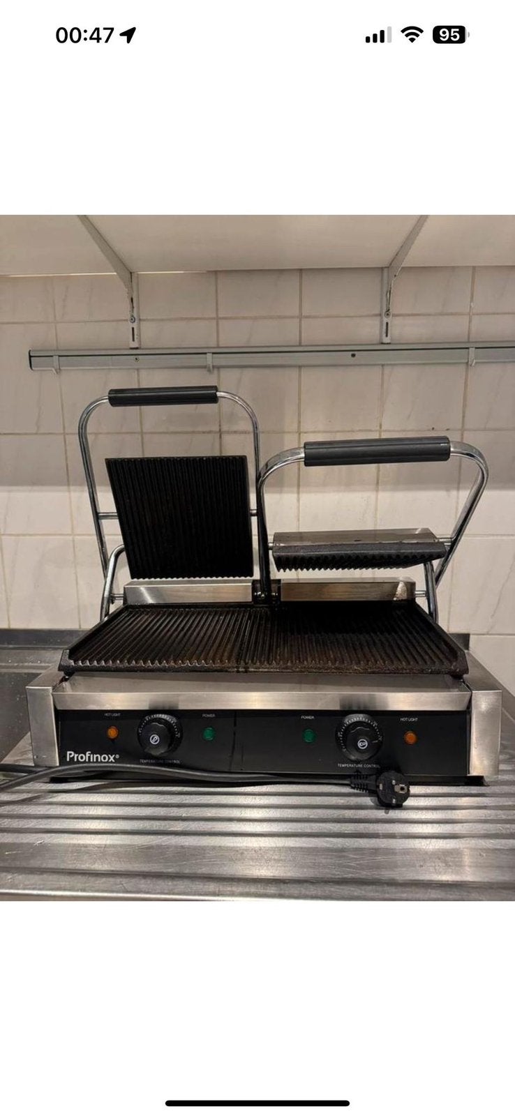 Profinox Horeca grill, Elektronische apparatuur, Ophalen