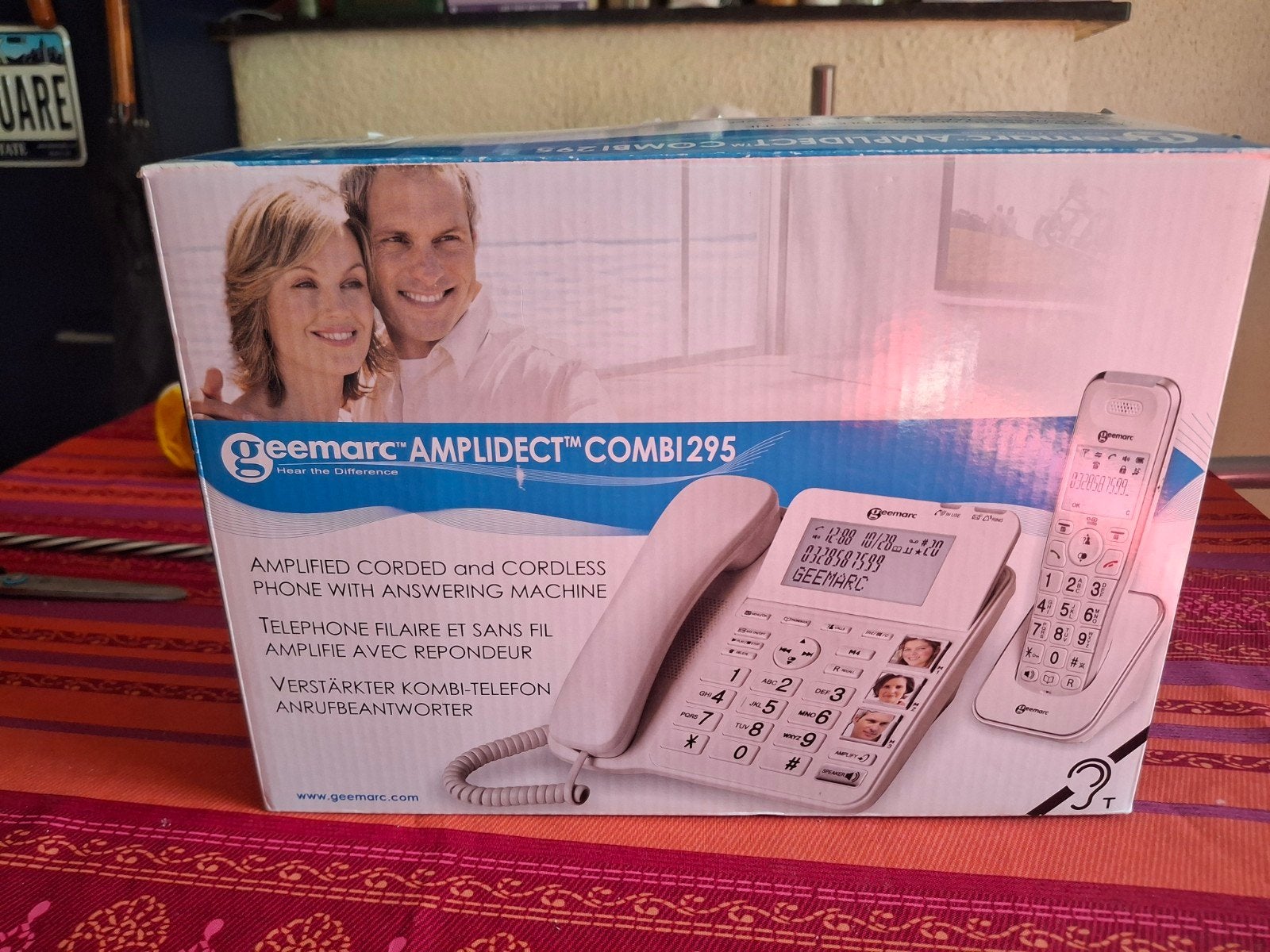 téléphone filaire amplifié a grosses touches et répondeur, Telecommunicatie, Vaste telefoons | Niet Draadloos, Ophalen of Verzenden