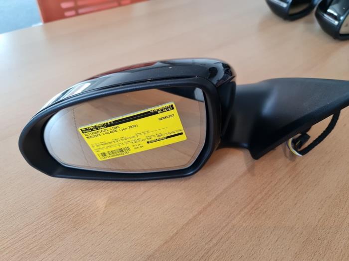Buitenspiegel links van een Mercedes C-Klasse, Gebruikt, -, Ophalen of Verzenden, -
