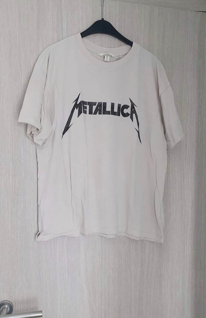Tshirt Metallica maat M, Ophalen of Verzenden, Zo goed als nieuw, Maat 48/50 (M), H &M