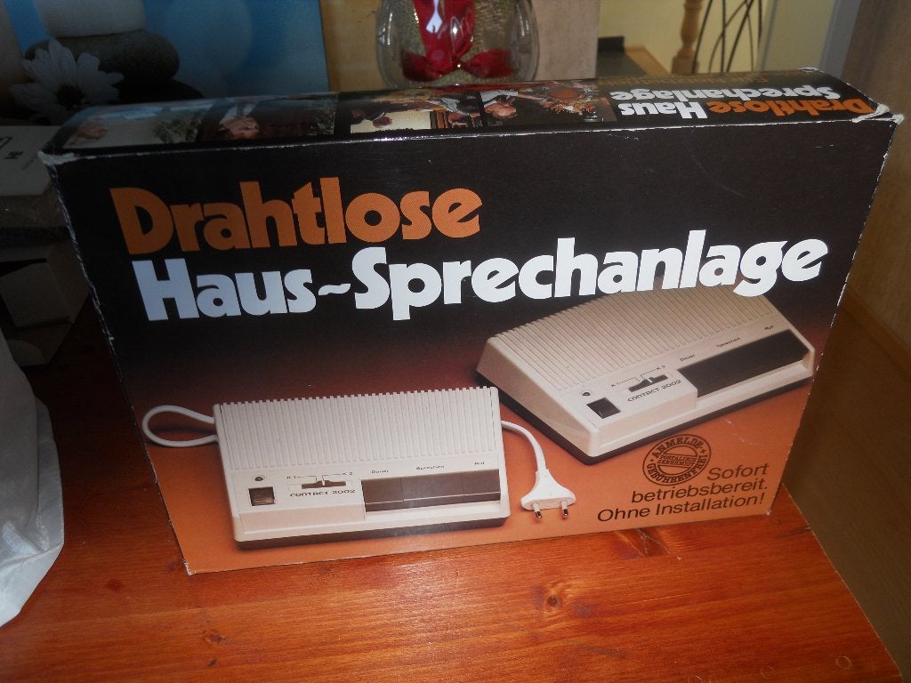 Draadloze Intercom, Kinderen en Baby's, Babyfoons, Ophalen, Zo goed als nieuw, Minder dan 100 meter, Terugspreekfunctie