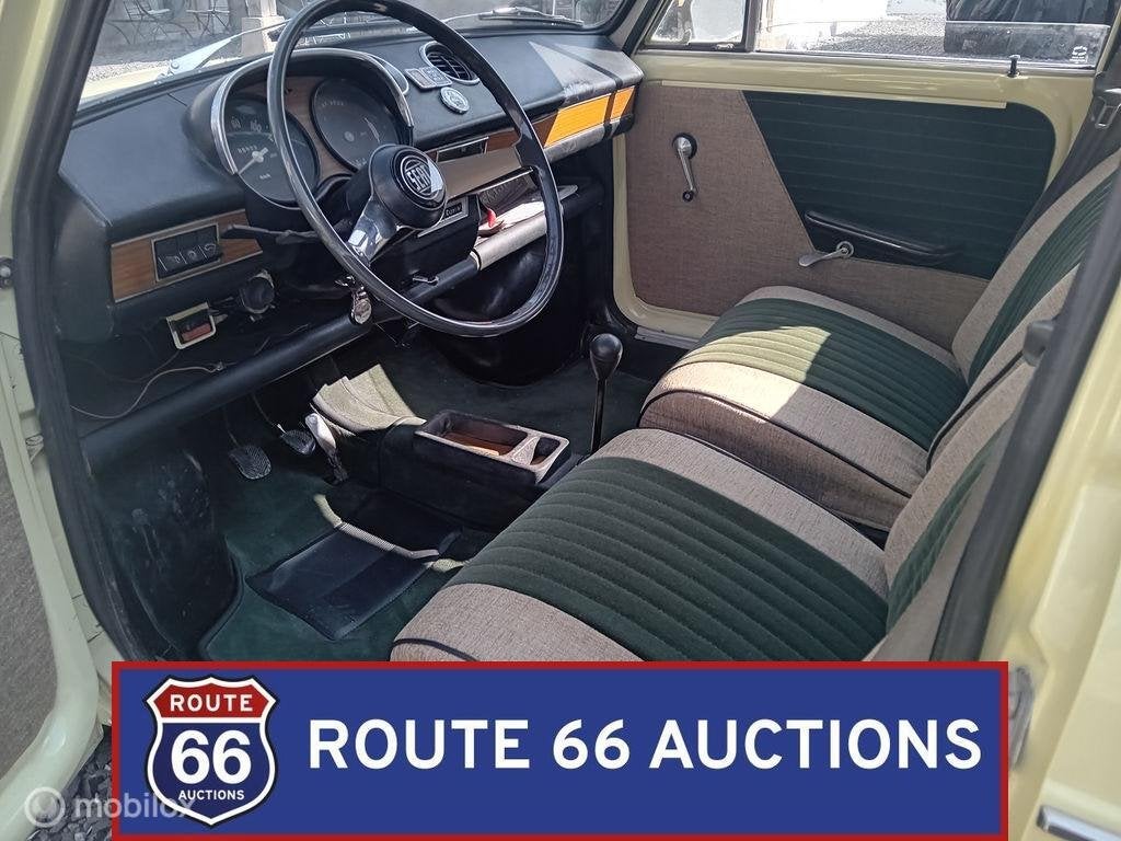 Seat 850 Especial | 1974 | Route 66 Auctions, Auto's, Zwart, Bedrijf, Handgeschakeld, Overige carrosserie
