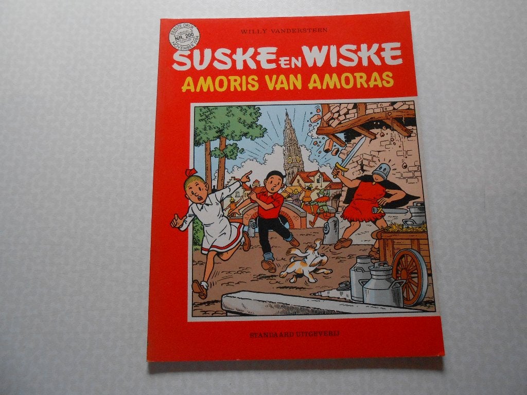 Suske en wiske 200 Amoris van Amoras 1984 1 ste druk., Neuf, Willy vandersteen, Enlèvement ou Envoi, Une BD