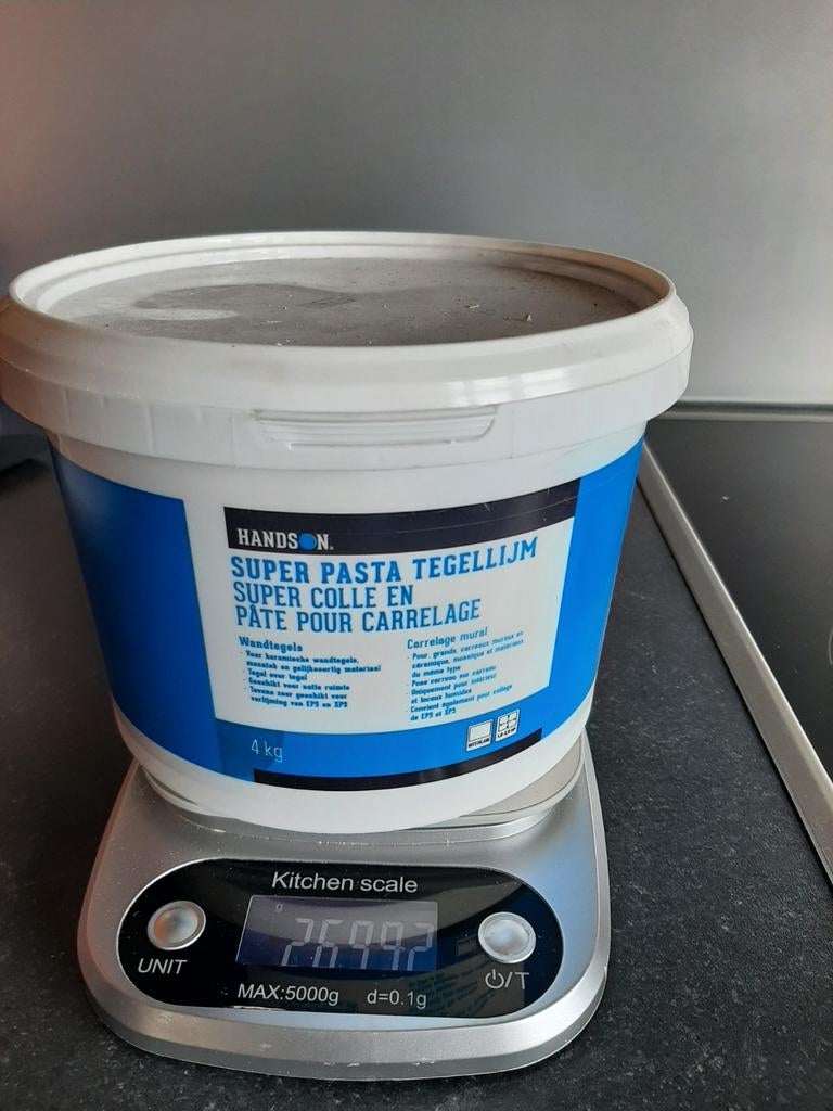 Tegellijm, Doe-het-zelf en Bouw, Ophalen