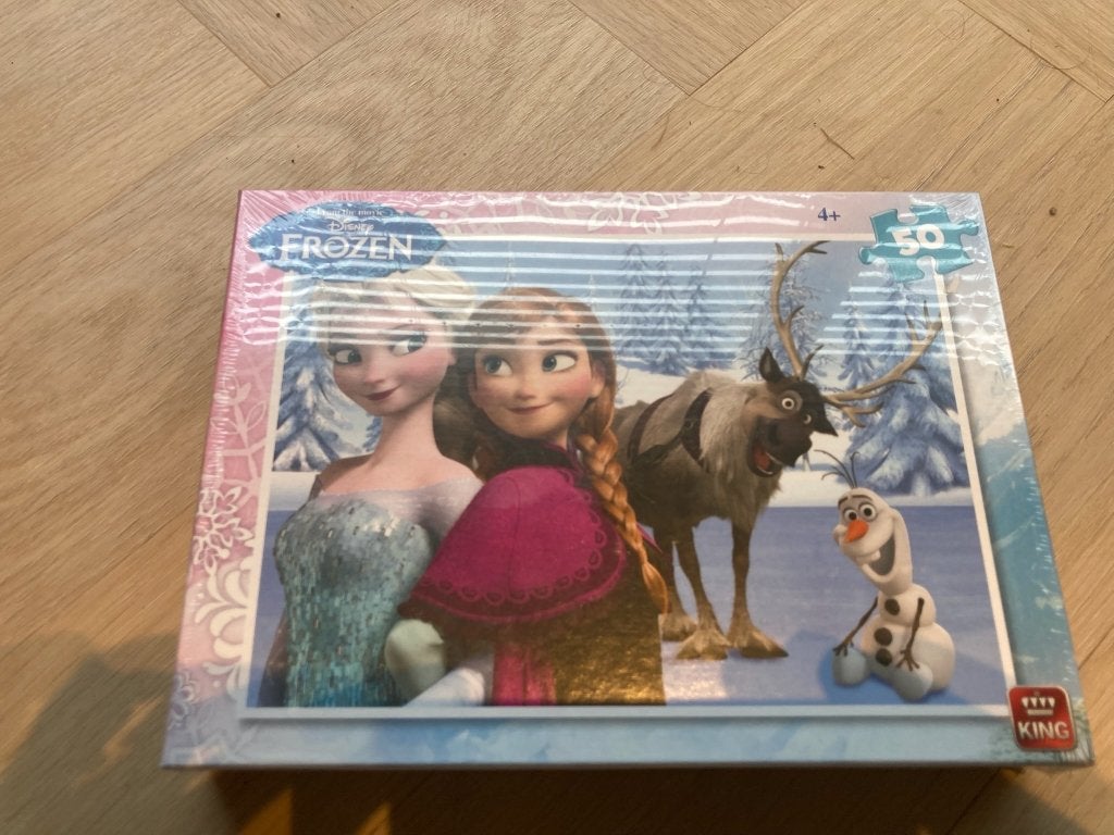 Nieuwe Frozen puzzel, Ophalen, 10 tot 50 stukjes, Nieuw, 4 tot 6 jaar