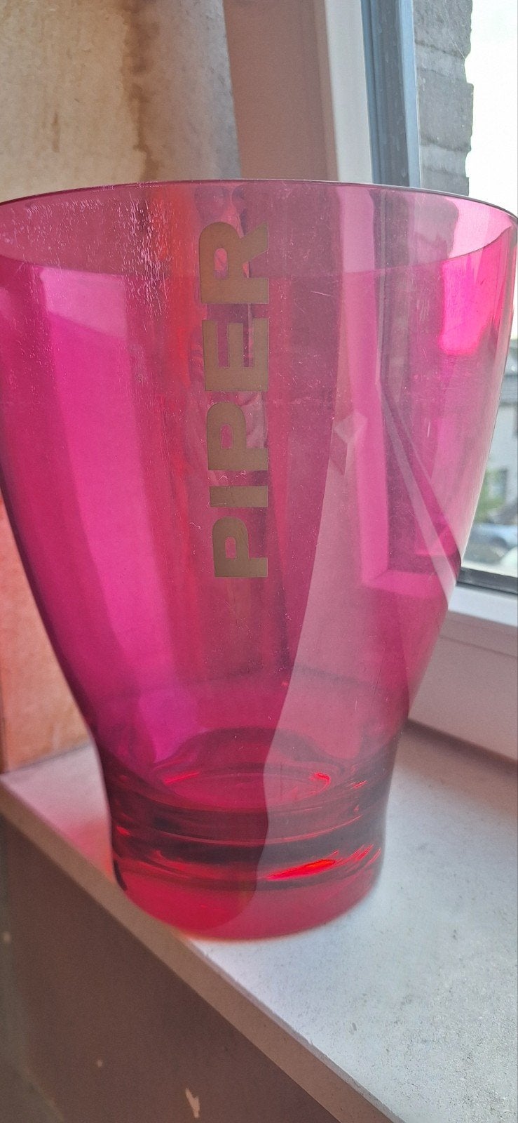 Champagne emmer Piper Rosé, Ophalen, Gebruikt, Kunststof, Roze