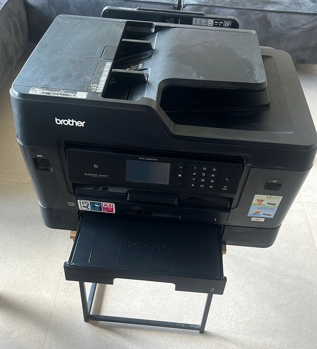 Brother MFC-J6955DW, Computers en Software, Printers, Ophalen, Zo goed als nieuw, Faxen, Printer
