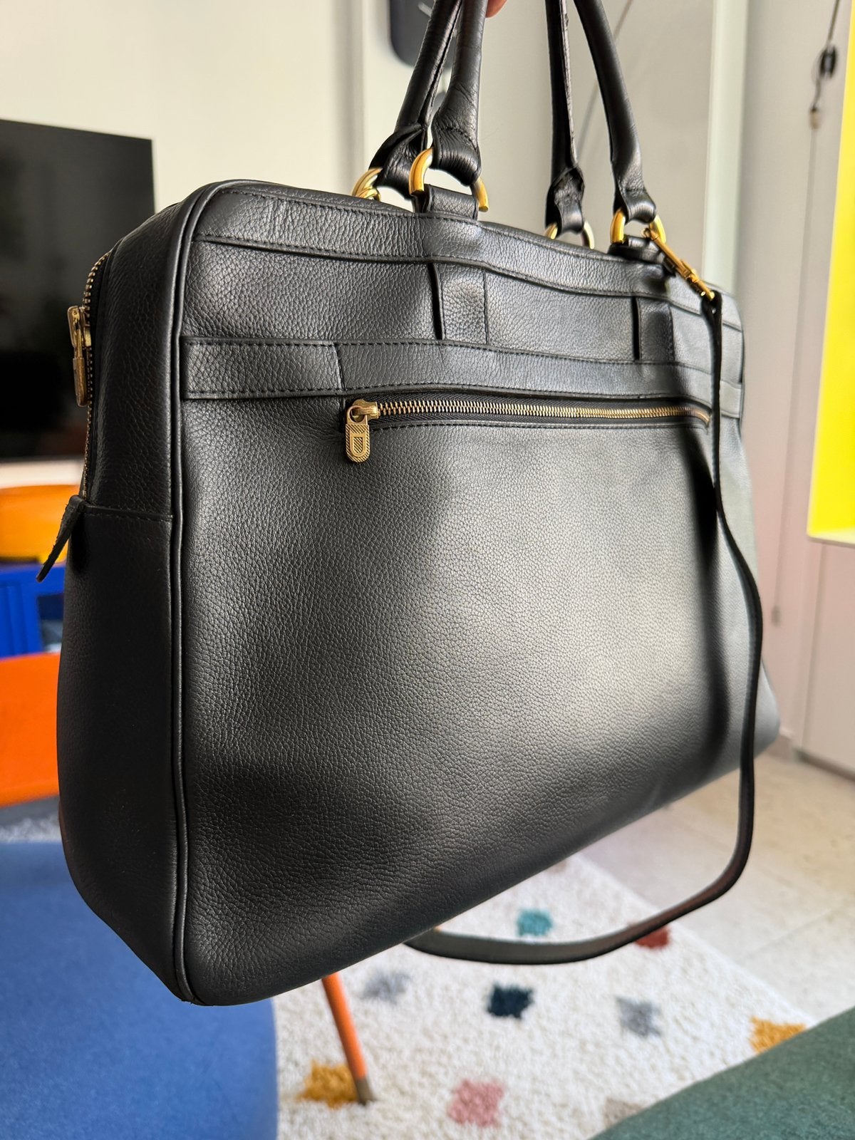 Aktetas / handtas Delvaux, Handtassen en Accessoires, Ophalen, Zo goed als nieuw, Handtas