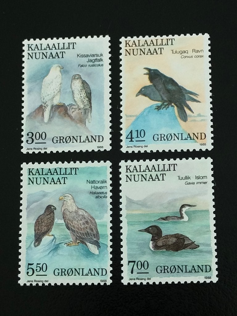 Groenland 1988 - vogels **, Verzenden, Denemarken, Postfris