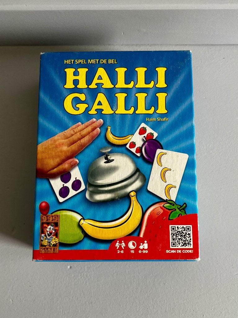 Halli Galli junior, le jeu avec la cloche -  comme neuf, Hobby & Loisirs créatifs, Enlèvement ou Envoi, Comme neuf, 999 Games