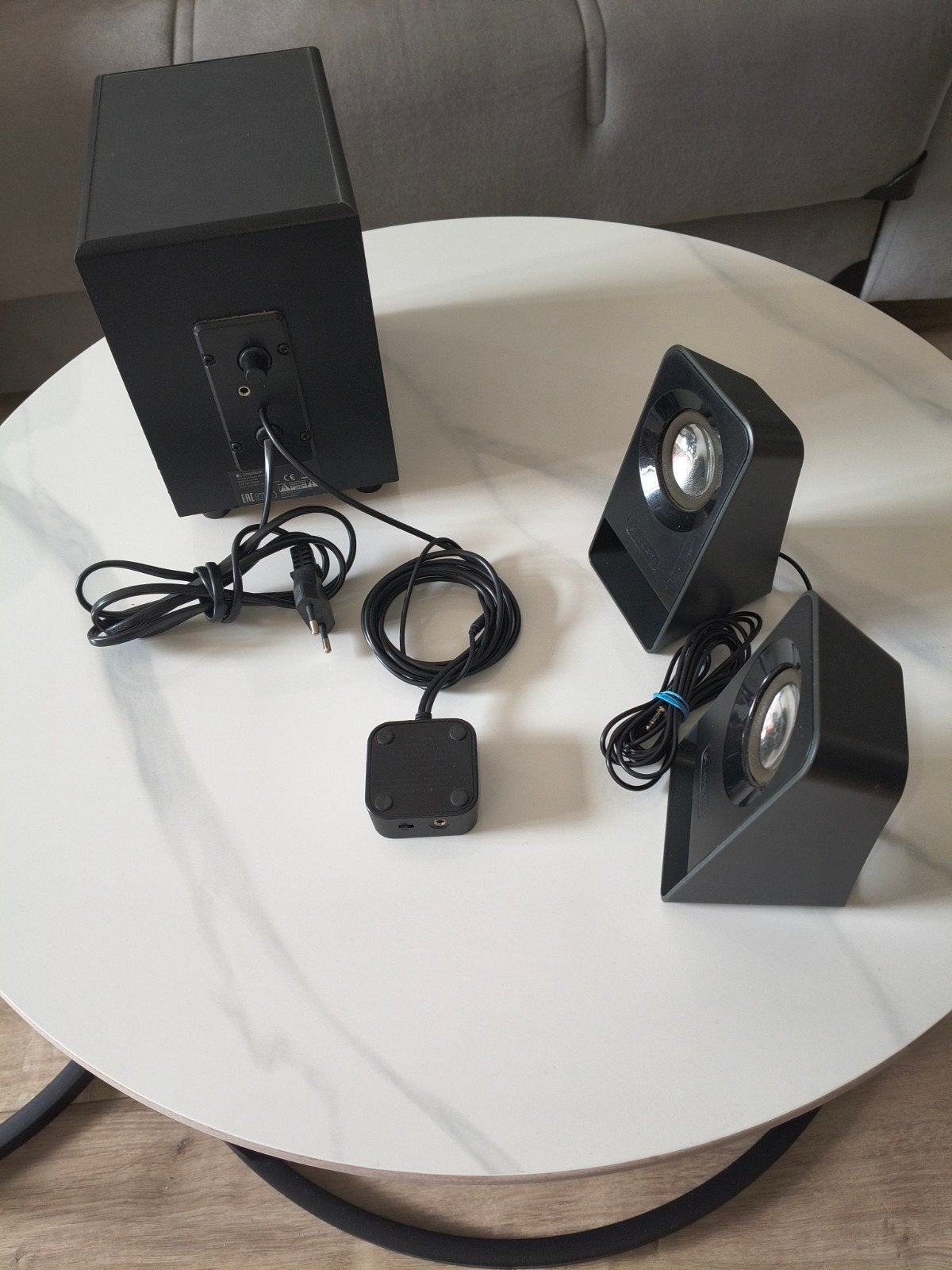 computer software speaker Logitech merk, Ophalen, Gebruikt