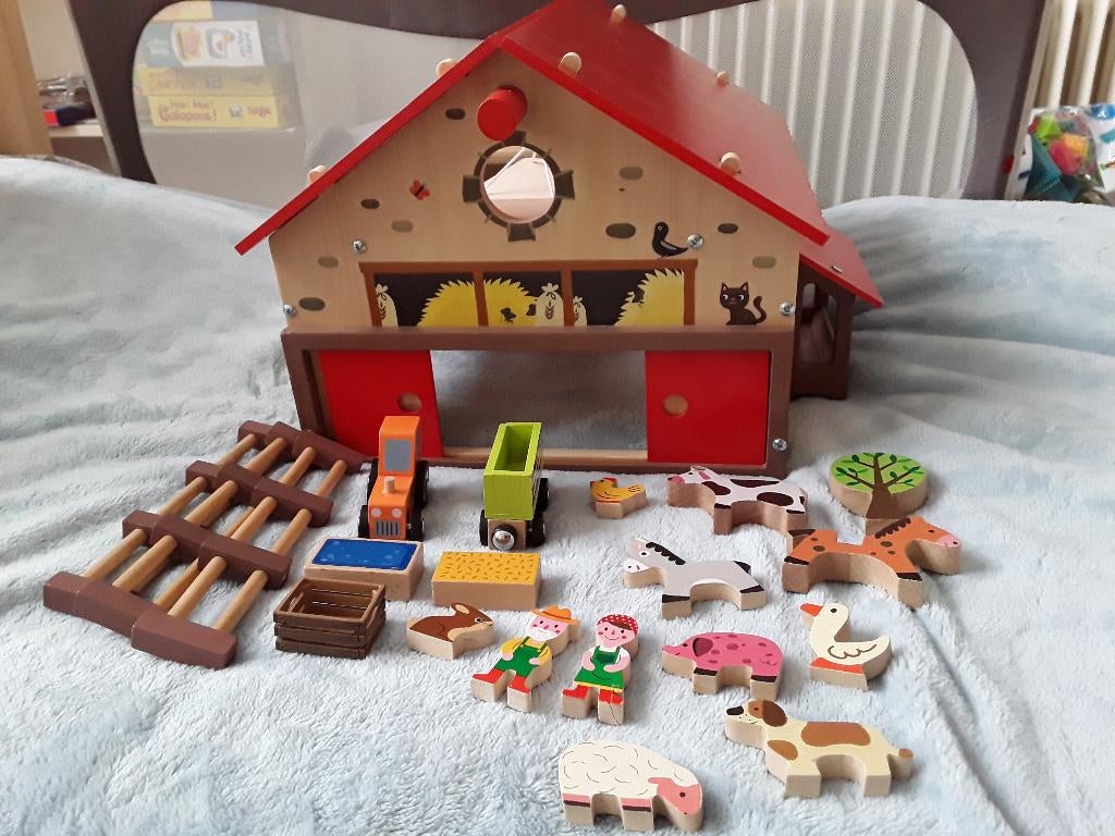 Ferme en bois Janod, Enlèvement, Comme neuf, Autres types