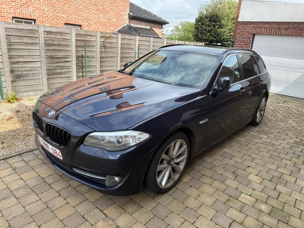bmw 520d F11, Auto's, BMW, Automaat, Euro 5, Beige, 4 cilinders