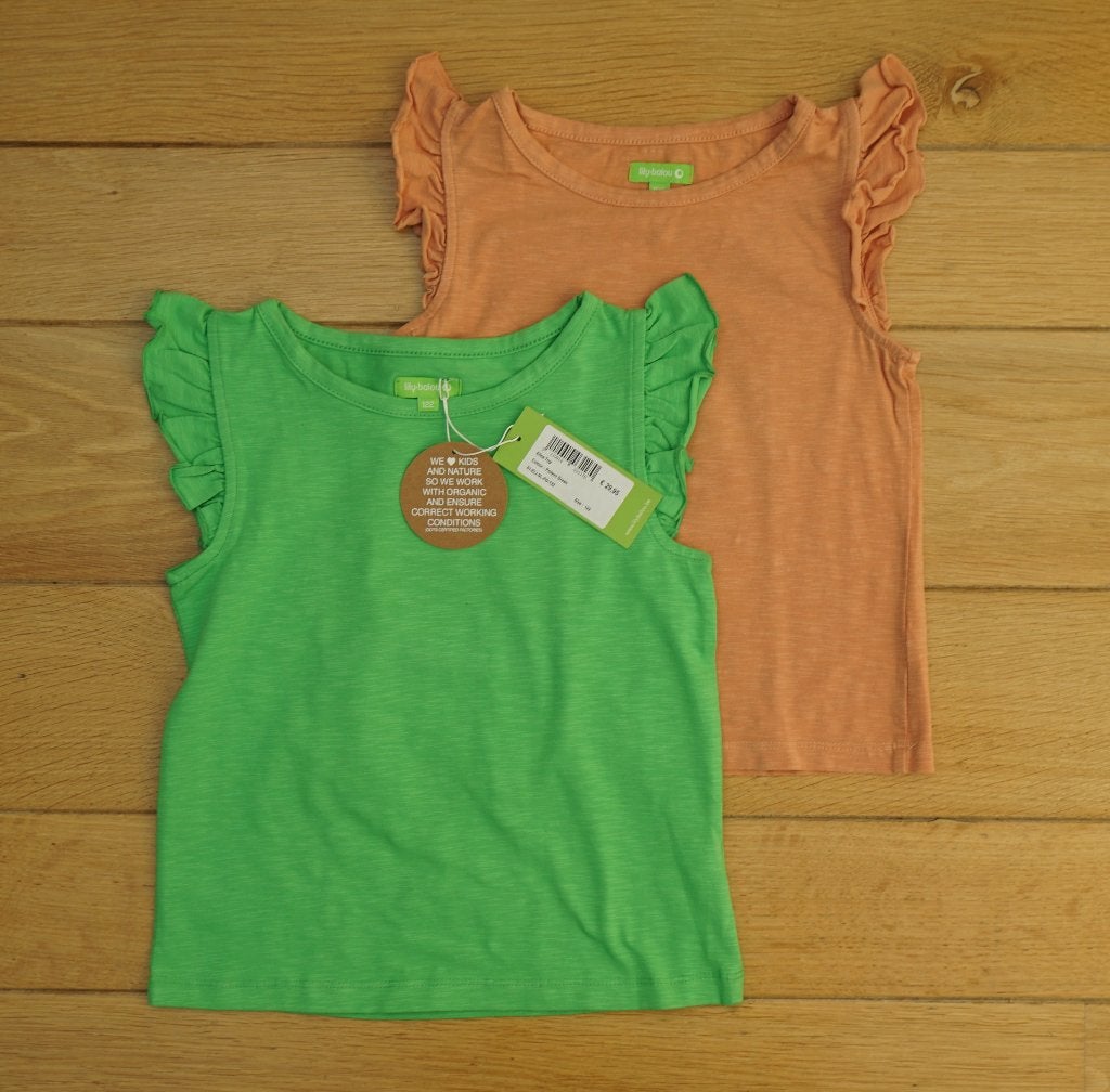2 T-shirt Lily-Balou, 7 jaar, Meisje, Nieuw, Ophalen of Verzenden, Shirt of Longsleeve
