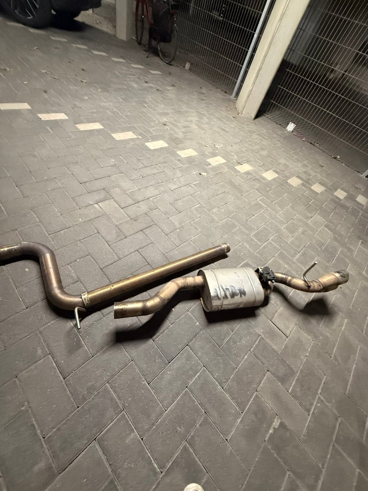 Uitlaat polo gti klepdemper, Auto-onderdelen, Ophalen of Verzenden, Gebruikt