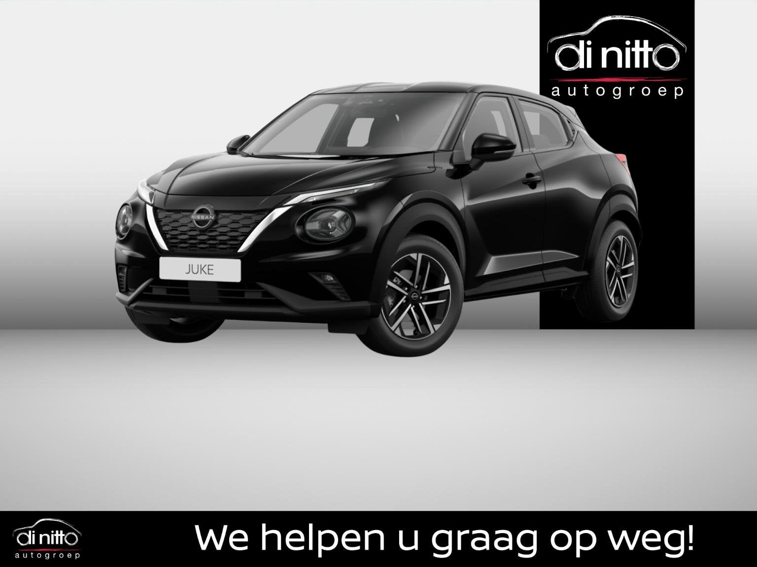 Nissan Juke 1.6 Hybrid 145 N-Connecta, Auto's, Stof, Zwart, Bedrijf, 5 zetels