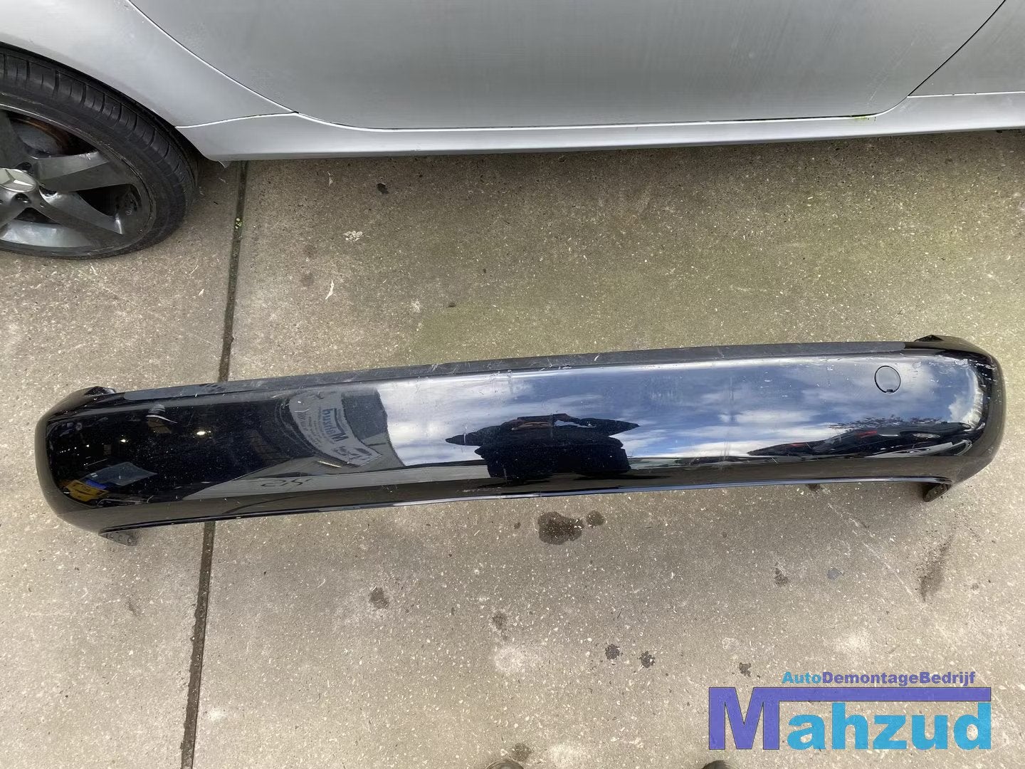 VW CADDY 3 2010-2015 zwart achterbumper, Arrière, Pare-chocs, Volkswagen, Volkswagen AG