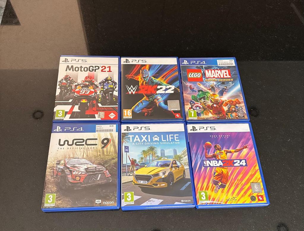 PlayStation games bundle (PS4 & PS5), Games en Spelcomputers, Ophalen, Zo goed als nieuw, Sport