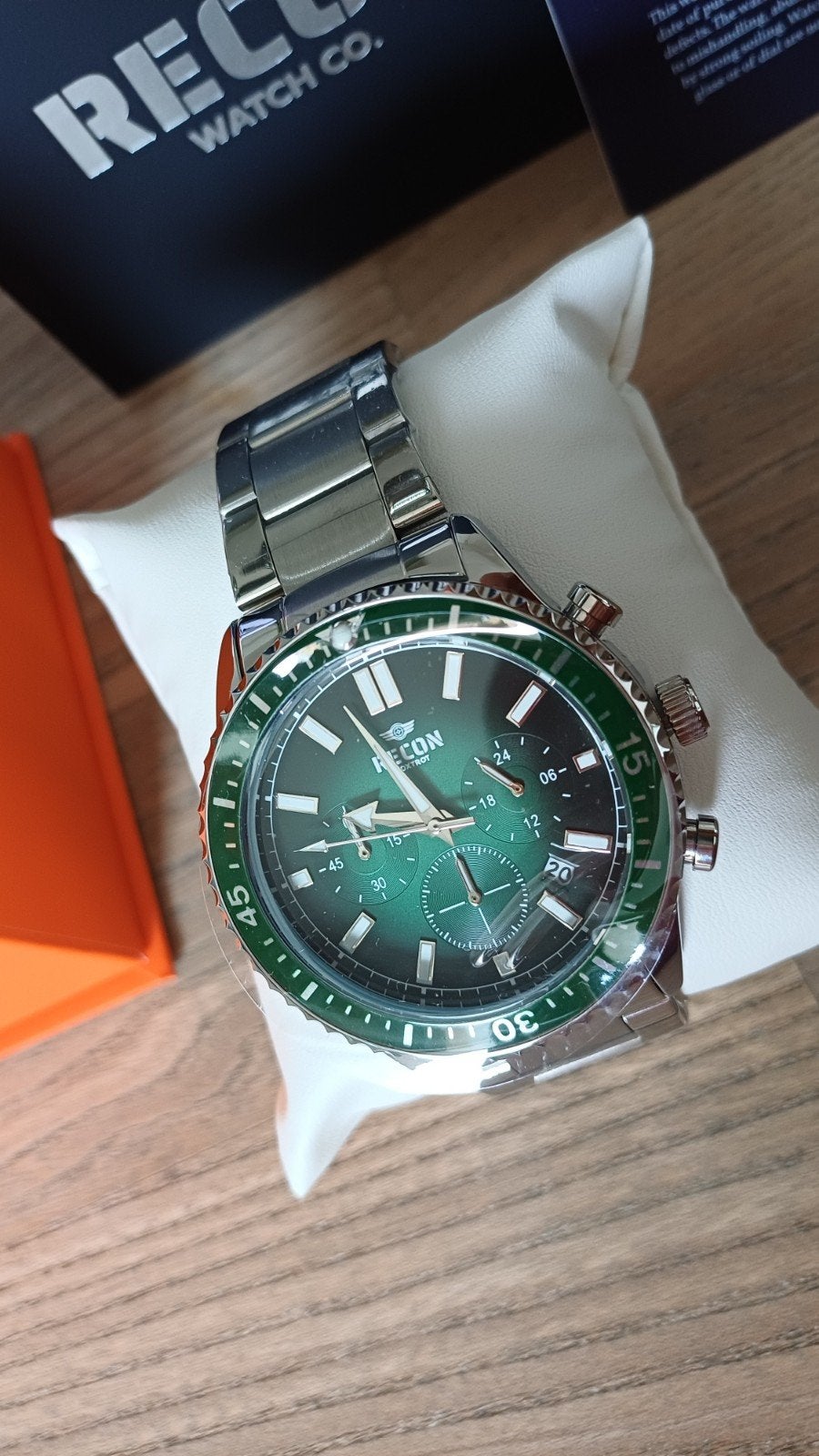 Montre de sport RECON Foxtrot FO003 pour homme, Autres marques, Enlèvement ou Envoi, Autres matériaux, Acier