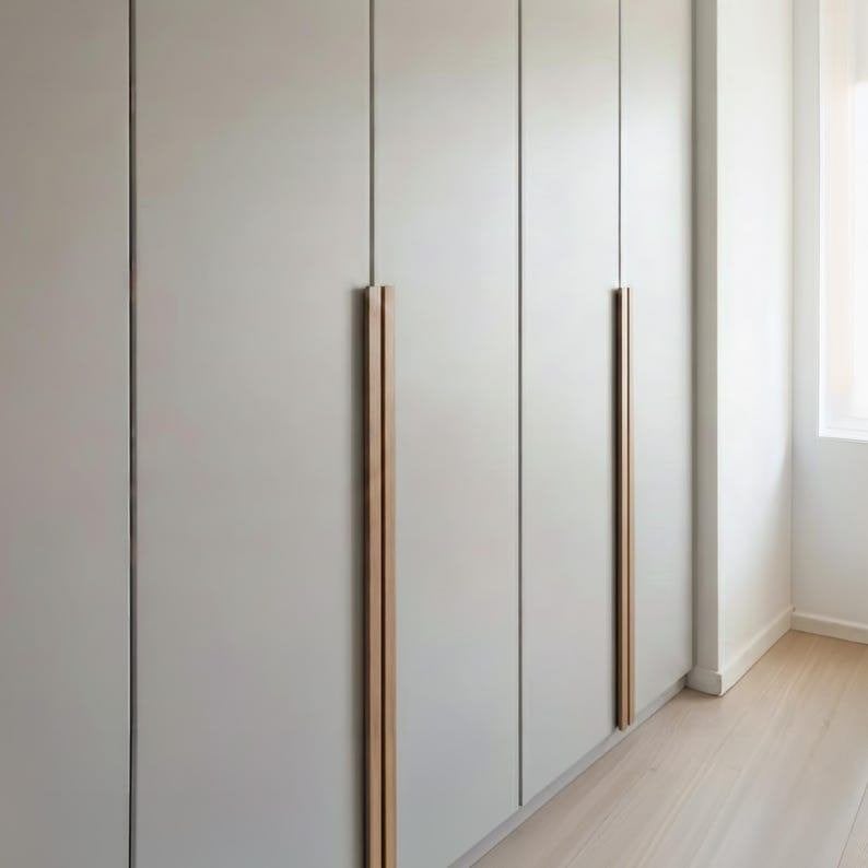 Poignées Chêne 1 mètre Penderie, Maison & Meubles, Ameublement | Tapis & Moquettes, Neuf, 100 à 150 cm, Minimaliste, Carré