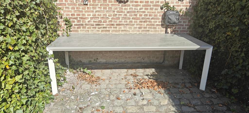 Bristol tuintafel volkeramiek, Enlèvement, Comme neuf, Rectangulaire, Autres matériaux