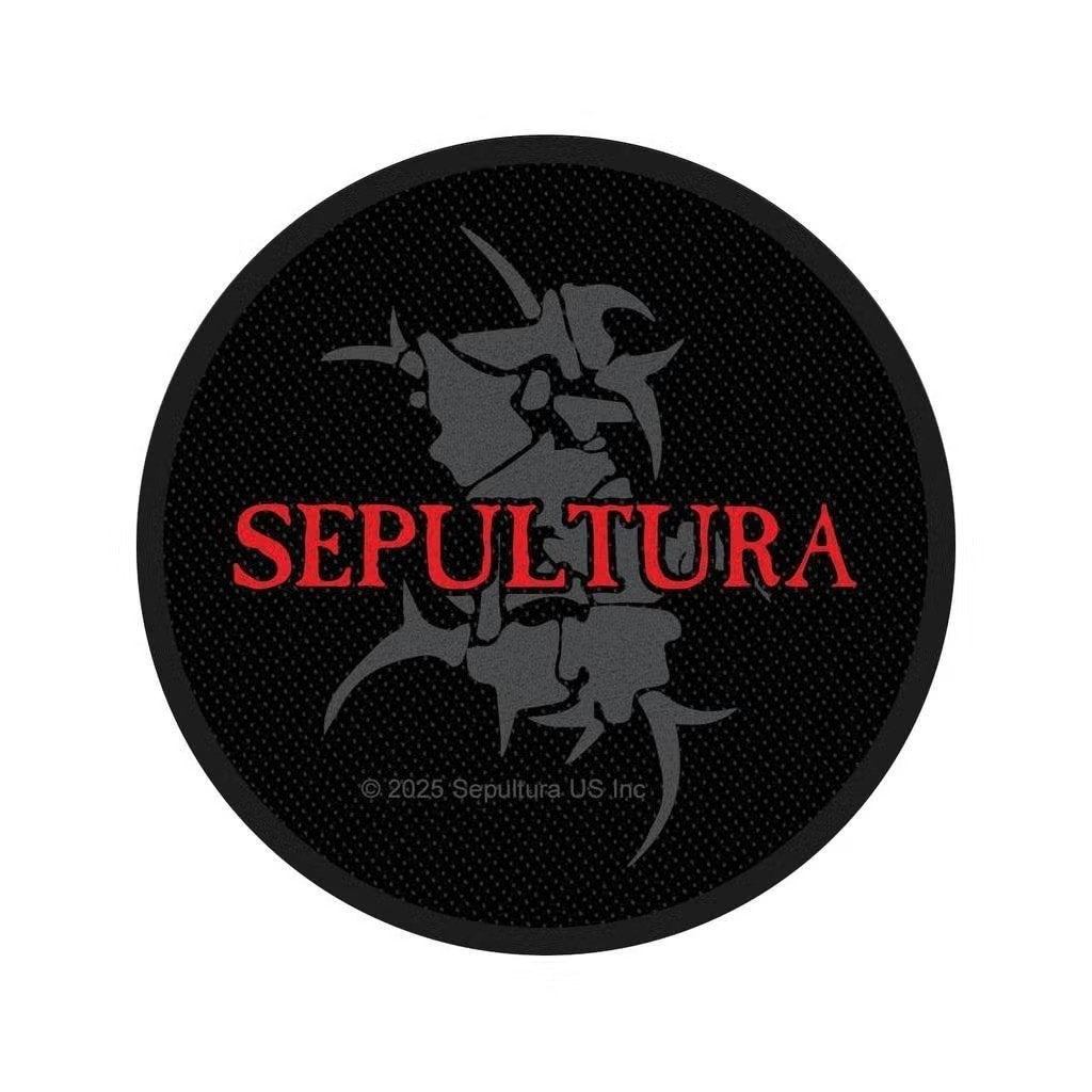 Sepultera Logo &amp; Tribal S - Patch officiële merchandise, Ophalen of Verzenden, Nieuw