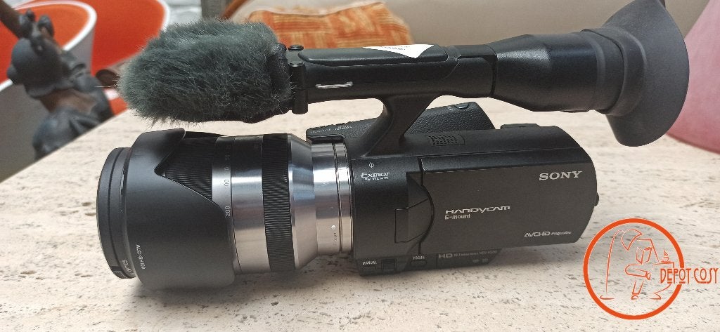 Caméscope Sony Handycam NEX-VG20 – Full HD, .., Enlèvement ou Envoi, Bande, Disque ou Mémoire, Utilisé