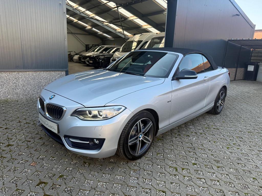 BMW 218 Benzine - Cabrio, Auto's, BMW, 4 zetels, Achterwielaandrijving, Gebruikt, Euro 6